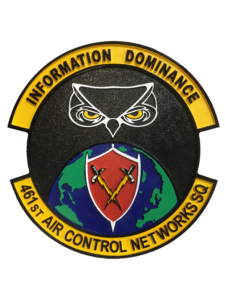 461st Air Control Rafb9 Hdu Sign